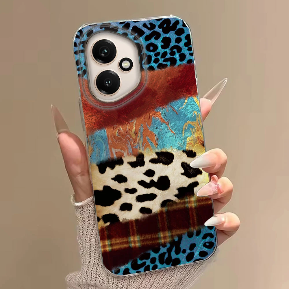 Brown Leopard Cherry Phone Case Cover