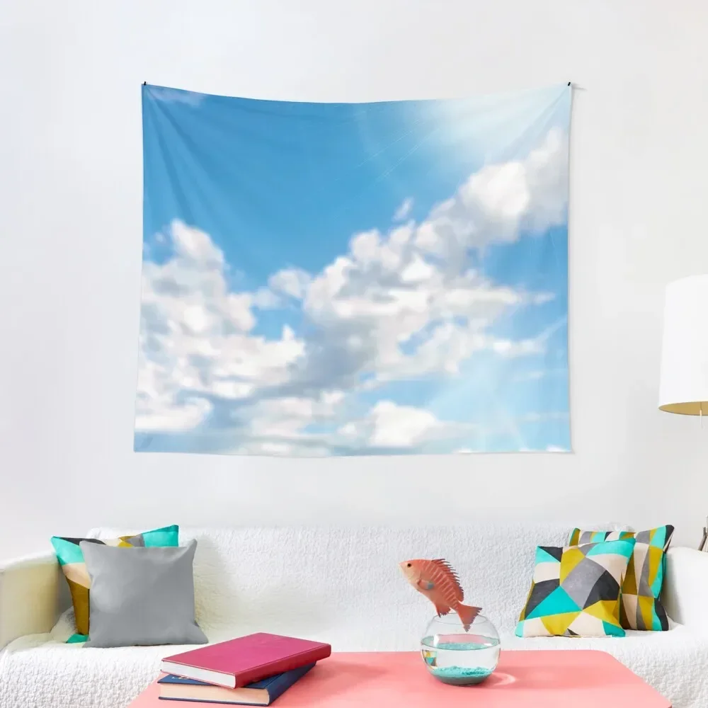 

Blue sky and clouds Tapestry Home Decoration Accessories Decoration Aesthetic Wall Deco Tapestry