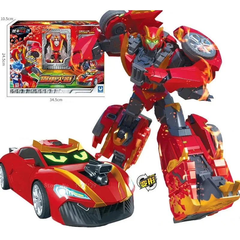 Offerta Speciale Robot Car: Due modelli - Edizione Capo Polizia Blu con Carta da Collezione e Versione Trasformabile - immagine 3