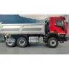 Toy 1/14 6x6 Hydraulic RC Metal Dump Truck Remote Control Tipper Dumper Cars Model 2-speed Gearbox Light Sound Systems TH23356 6