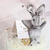 Wholesale Baby Birth Distributions Gifts Bags Transparent Wedding Gift Bags Guests Pvc Handle With Pearl Gifts Box 5