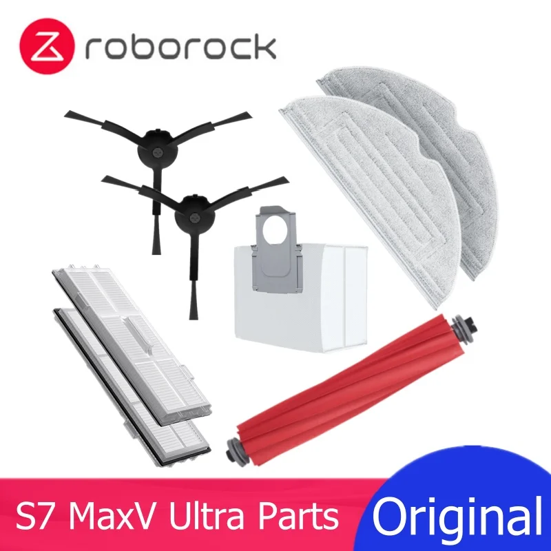 Accessoires Brosses/filtres/serpillères/sacs 19 Pièces Xiaomi Roborock S7 Maxv S7 Maxv Ultra S7 Pro Ultra T8 Plus G10s 91852667