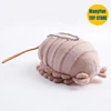 Giant Isopod Plush Toys Keychain Plushie Sea Lice Lifelike Animals Simulation Stuffed Doll Key Ring Toy Gifts For Kids 6