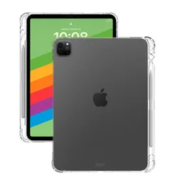 Ultra - Clear TPU Case with Pencil Holder - iPad Pro 13 2024 (Clear)