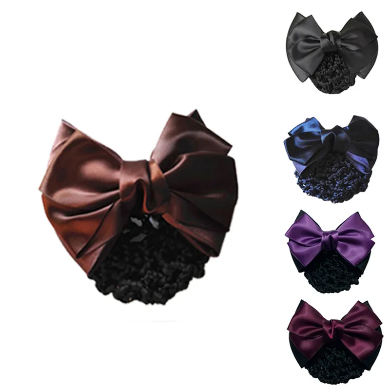 Moda Donna Arco professionale Barrettes Nastro Fermaglio per capelli Infermiera Hotel Banca postale Hostess Forcine Snood Net Bun Hairgrips 200000297 Moda Donna Arco professionale Barrettes Nastro Fermaglio per capelli Infermiera Hotel Banca postale Hostess Forcine Snood Net Bun Hairgrips 200000297