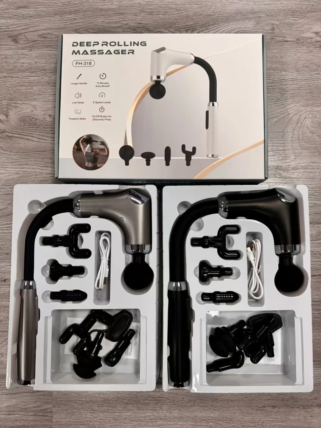 Fascia gun massage vibration massager shoulder and neck yoga muscle shaking - AliExpress