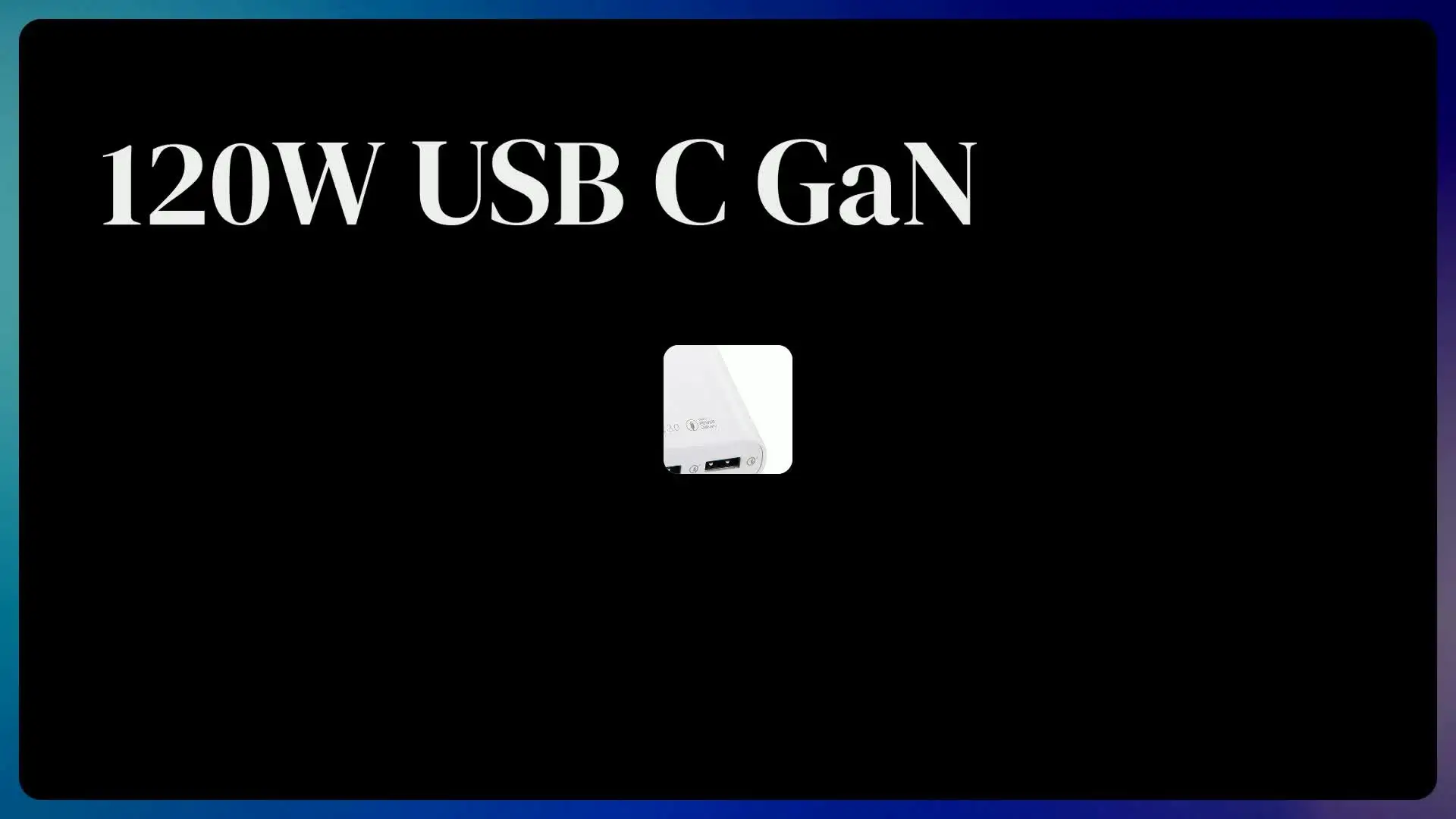 Зарядное устройство LVSUN с 4 USB-портами и поддержкой быстрой зарядки 120 Вт макс. 100