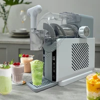 Machine à crème glacée, machine à faire fondre la glace, petite boutique de thé au lait, stands, usage domestique, commercial, double usage, machine à crème glacée 2