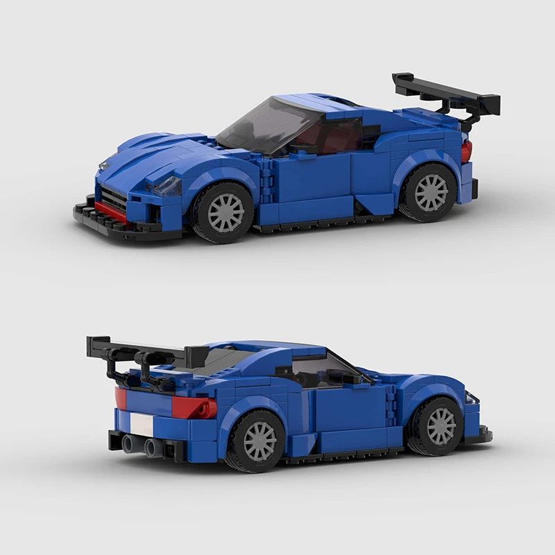 MOC BRZ STi Car Series Building Blocks Model Sets Sports Racing Speed Champion DIY Educational Bricks Toys Boys Kids Adult Gifts