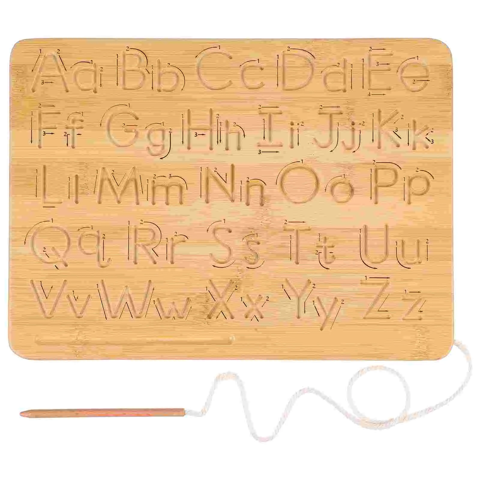 

Wood Number Tracing Board Montessori Wooden Numbers Shapes Complements Wooden Alphabet Tracing Board Writing Tools