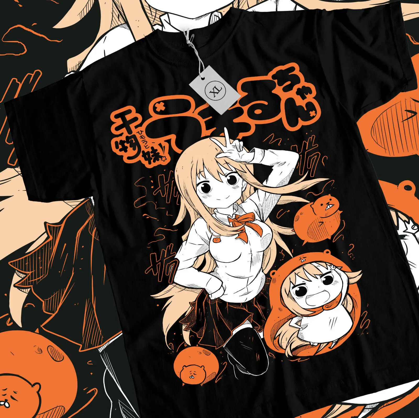 Japanese kawaii Himouto! Umaru-chan I love you T-shirt SD02619 main image 1