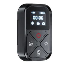 

80M Bluetooth Remote Control With Shortcut Key Screen Display For GoPro Hero 9 For Hero 8 Max iPhone Samsung Huawei Accessories