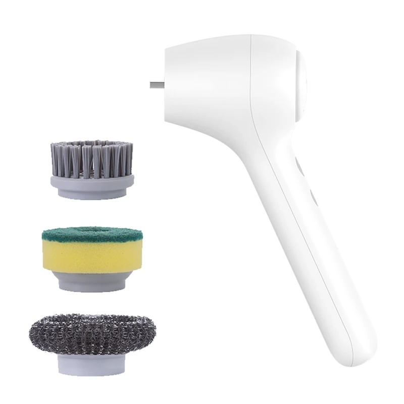 

1 Set White Electric Cleaning Brush With Water Tank