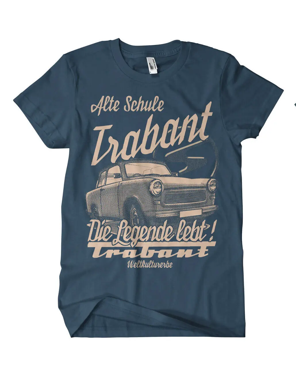 Trabant Legend T Shirt Trabi Eastern Cult Gdr Retro Two Stroke Cartone Ifa East Veb