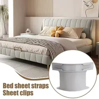 4pcs Heavy Duty Bedsheet Corner Tightener Clips High-Quality Materials Durable Bed Sheet Grippers Invisible Bed Cover Fixator 1