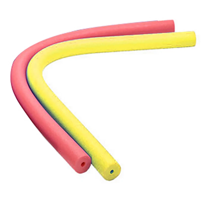 Pool Noodles 1.5m Solid Foam Swimming Pool Noodle Float Aid voor kinderen volwassenen watersporten spelen-2PCS Geel
