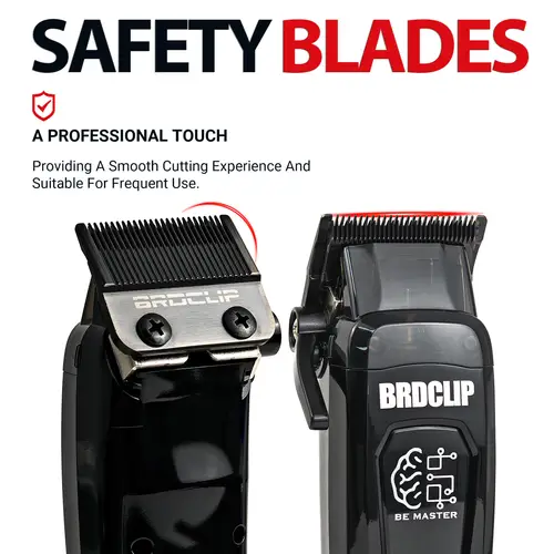 BRDCLIP Professional Electric Hair Clipper BRD 106 Hair Trimmer for Man 7500RPM with Base 5-adjusted DLC Blade Barber Machine - Image 2
