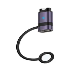 Universal Type C Adapter Fast Charging Connector (Gray Purple)