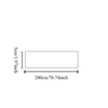 Soft Solid Color Wool Shawl Y2K Dressing Decoration Knitted Scarf Ribbon Korean Style Long Narrow Scarves Autumn/Winter 4