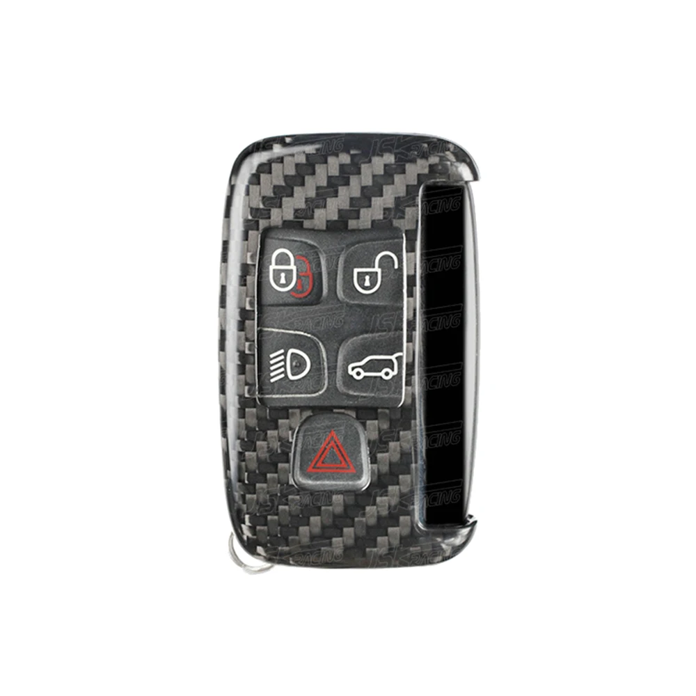 

Jsk Style Carbon Fiber Key Fob Cover For Jaguar Xe 2015-2016