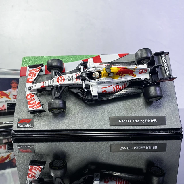 Bburago 1:43 New Style Red Bull 2021 Turkish White Style RB16B #33 F1 Racing Formula Static Simulation Diecast Alloy Car Model 2