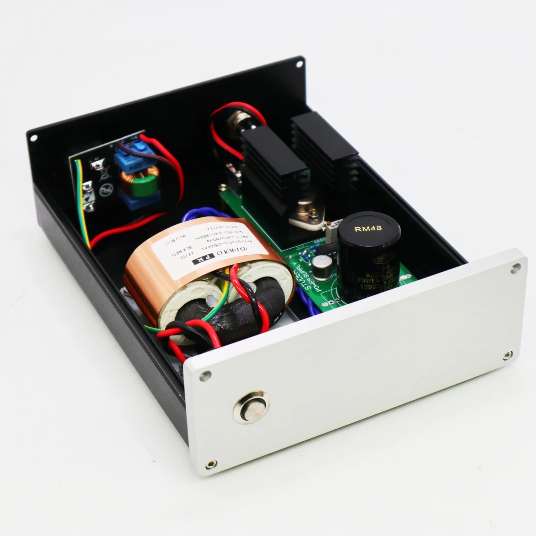 Customizable voltage 30W-STUDER gold sealed tube regulated linear power supply DC12V 2A suitable for DAC ear amplifier power sup