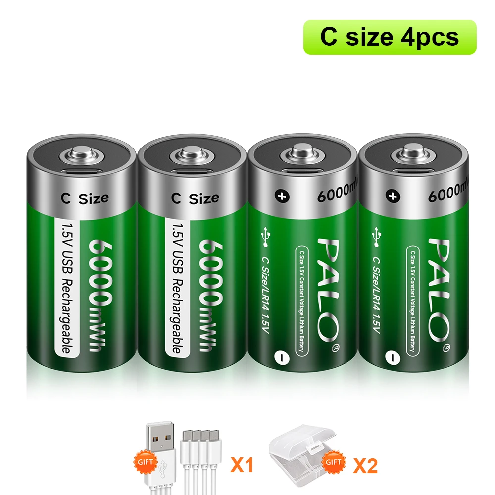 4PCS battery