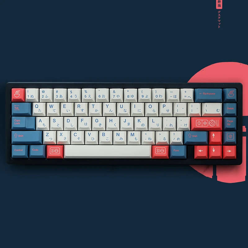Teclas Conjunto Gmk Bento Caps Chave Pbt Lados Tintura Subbed Keycap Cherry Perfil Japonês Keycaps para Gh60 Gk64 Anne Keychron 96 980 144