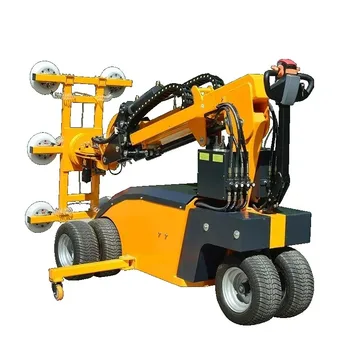 Sollevatore per Vetri Elettrico Semovente YG Personalizzato da 300kg, 600kg, 800kg - Robot di Sollevamento a Ventosa per Installazione Finestre