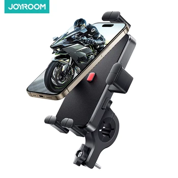Joyroom Universal Bike Phone Holder 360° View Bicycle Phone Holder Mount for 4.7-6.8 inch Mobile Phone Stand Shockproof Bracket