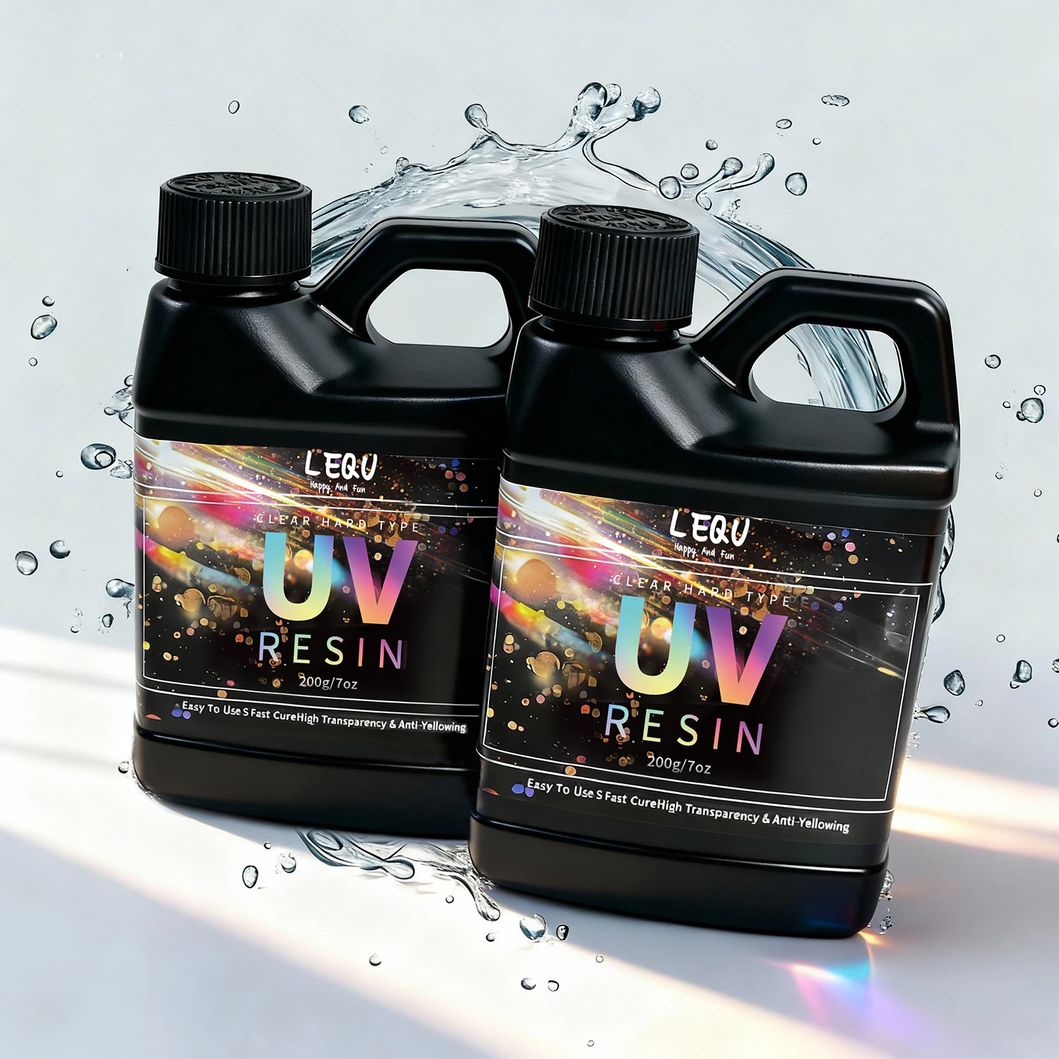 Crystal Clear Hard UV Cure Epoxy Resin 1