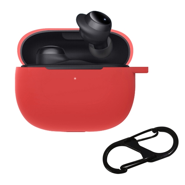 with Redmi Buds 3 Lite Earphone Non Slip Cover Lightweight Case Impact-resistant Waterproof Silicone Sleeve
