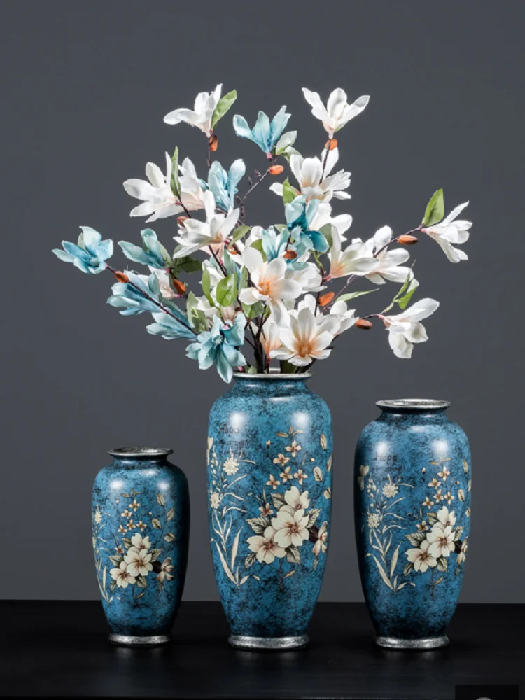 Jingdezhen Ceramic Vase Vintage Chinese Traditional Vases Home Decoration Animal Vase Fine Smooth Surface Furnishing Articles 2
