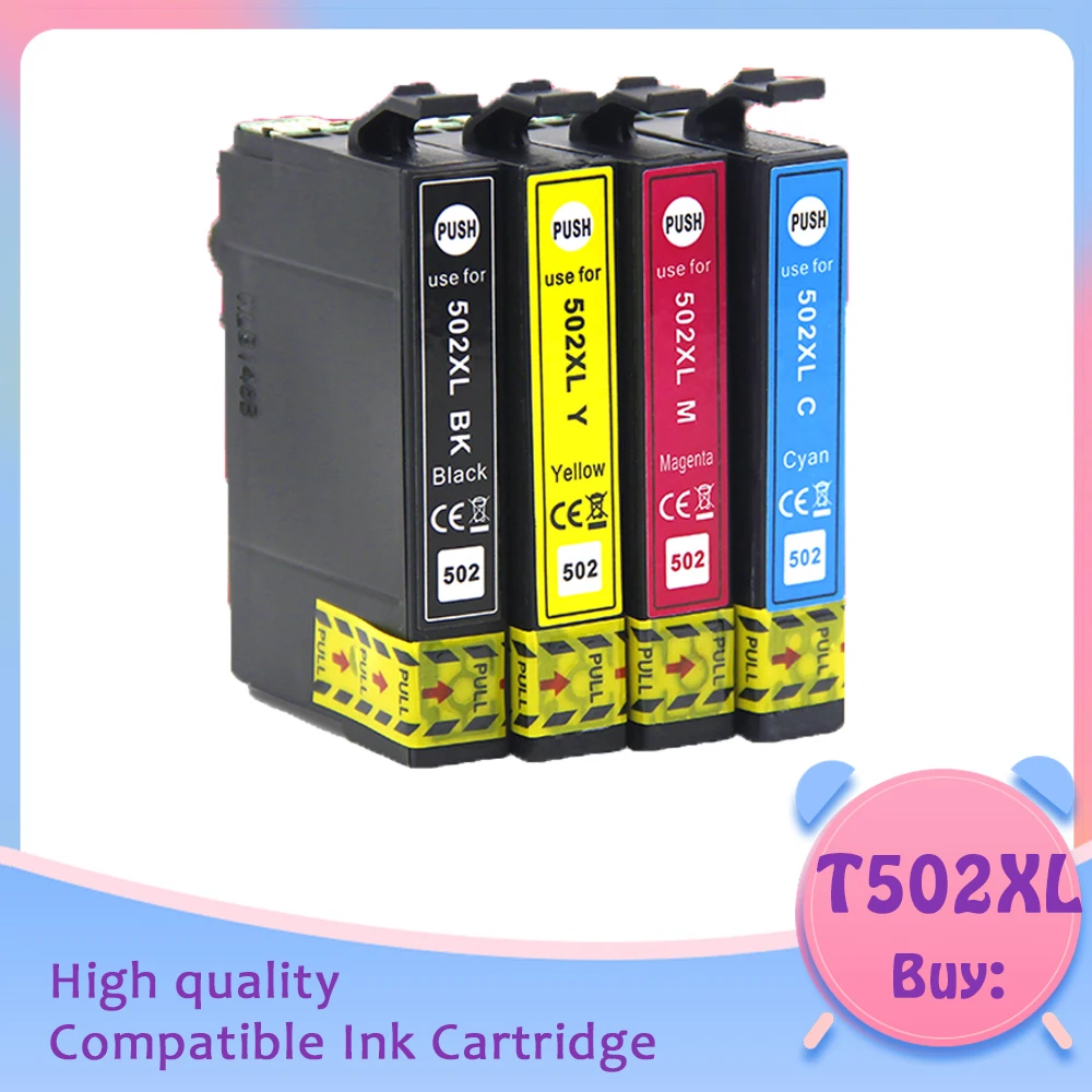 Cartucho de Tinta Completo com Chip Compatível para Impressoras Epson Xp5100 Xp5105 Wf2860 Wf2865 T502xl 502 502xl - Imagem 5