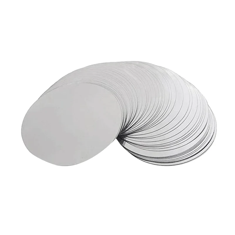 150 Pcs 3 Inch Silver Wine Pourer Discs Drip-Proof Drip Pouring Pour Spout Pour Wine Thin Slice 6