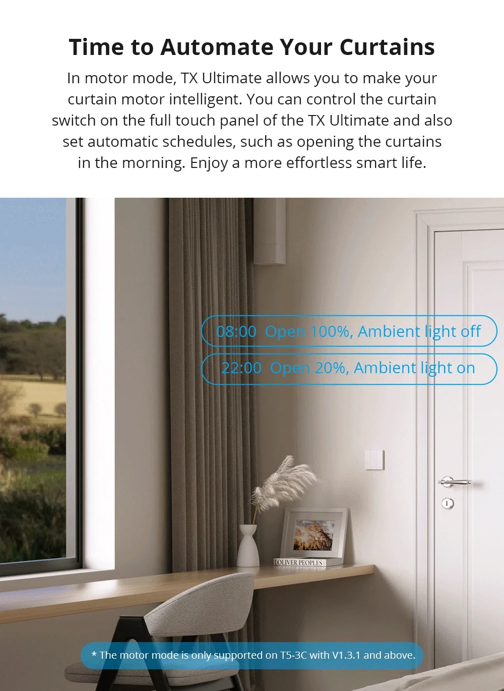 TX Ultimate T5 Wall Switch 86/120 Full Touch Access LED Light Edge Multi-Senso