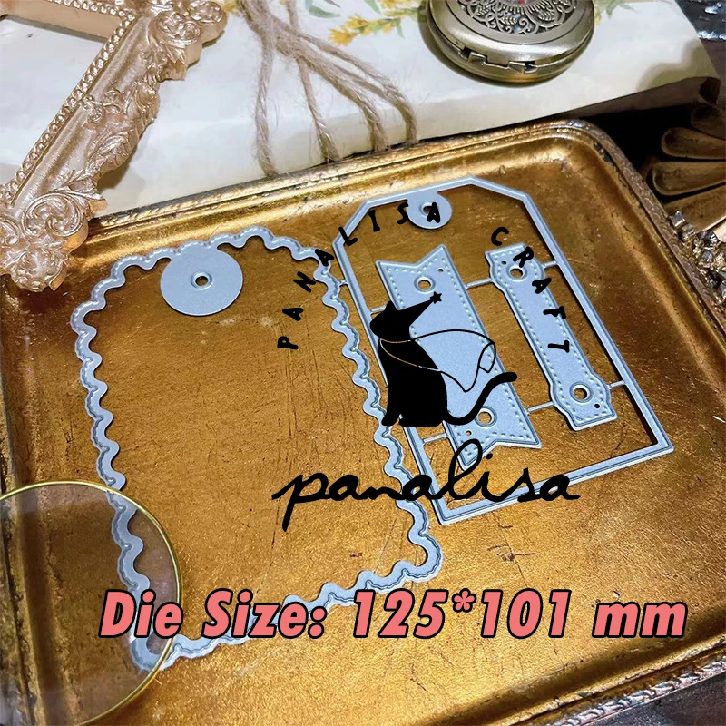 Stampi Cornice Per Carta Stampi Da Taglio In Metallo Per Scrapbooking - Tema Cornici, In Acciaio Al Carbonio, Per Carte E Album Stampi Metallo Cornici