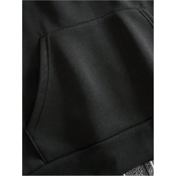 2025 جودة عالية الموضة العصرية مريحة متعددة الاستخدامات فضفاضة للجنسين مقنعين البلوز البلوز 4