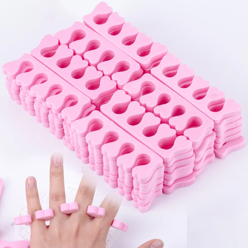 

Misscheering Random Color Toe Separators Finger Cotton Soft Toe Separator EVA Sponge Nail Remover Tool Toe Separator Pedicure