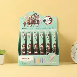 24 Pcs/lot Creative Demon Slayer Blind Box Nezuko Gel Pen Mystery Box Study Stationery School Supplies Toys Gift 0.5mm