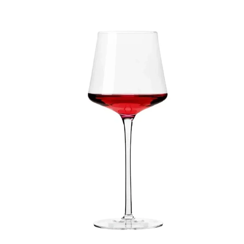 1pc Burgundy Crystal Cup Glass Red Wine Glass Goblet Grape Glass Home Nordic Style Handmade Lead-free Premium Wine Glass