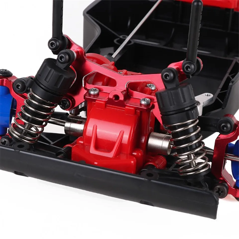 タミヤ　TA01/TA02 XTRA SPEED ALUMINUM FRONT SHOCK TOWER RED FOR TAMIYA TA01