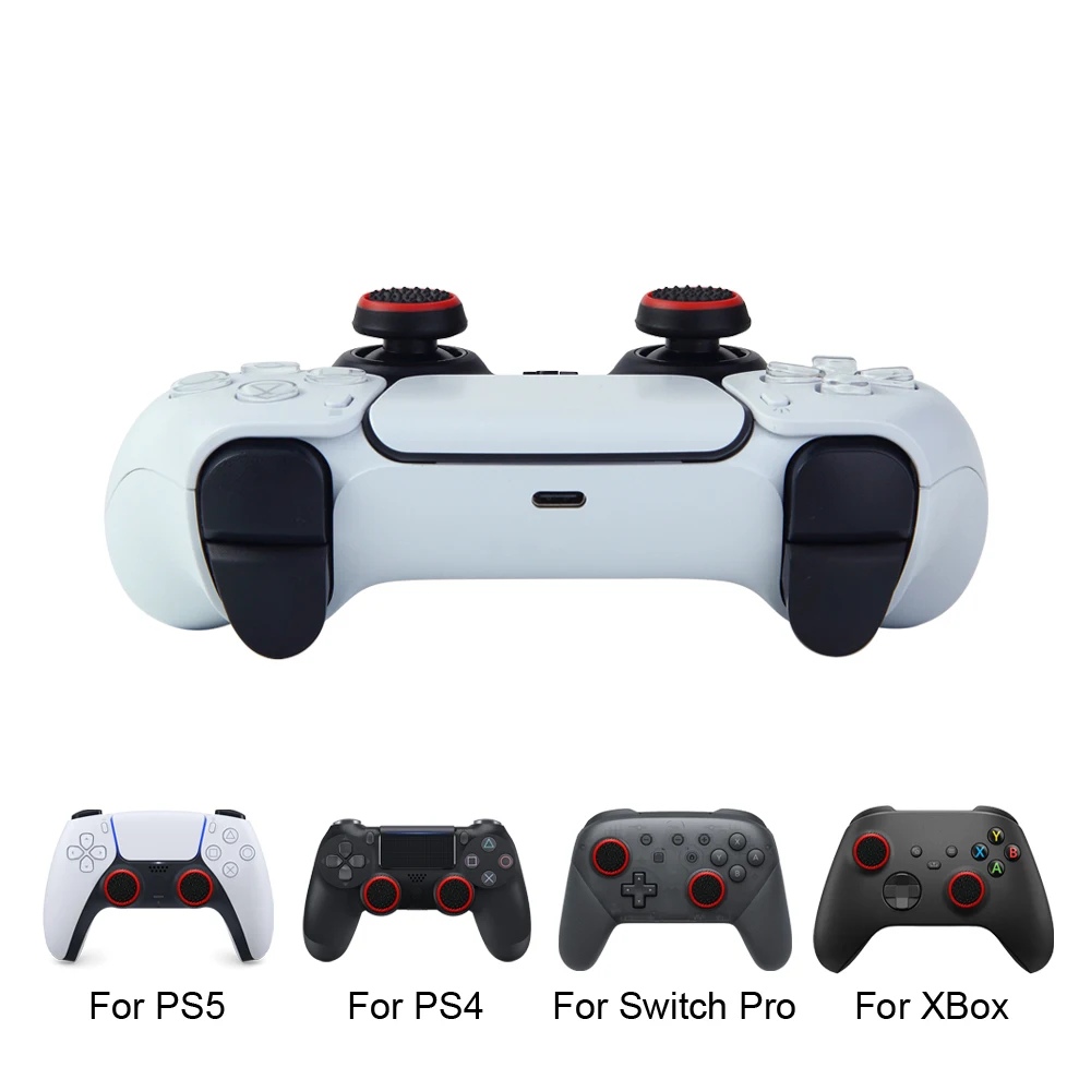 4-Piece Soft Silicone Joystick Cap Set