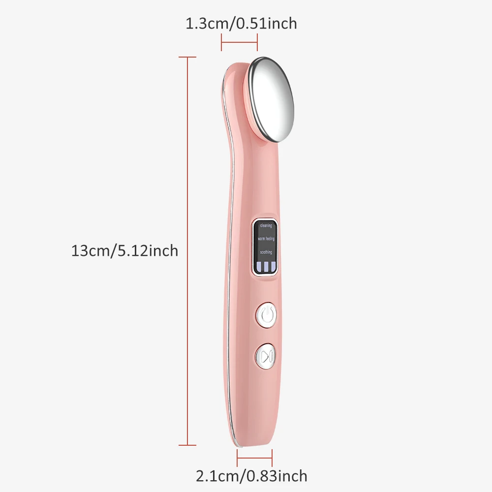 New Eye Lifting Beauty Massage Wand Rechargeable Hot Compress Vibration Massager