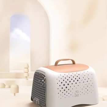 N 반려동물 고양이 외출 가방, 에어 박스, 우주 캡슐, 새들 박스, 통기성 휴대용 개 체크인, 특수 테이크 아웃 케이지