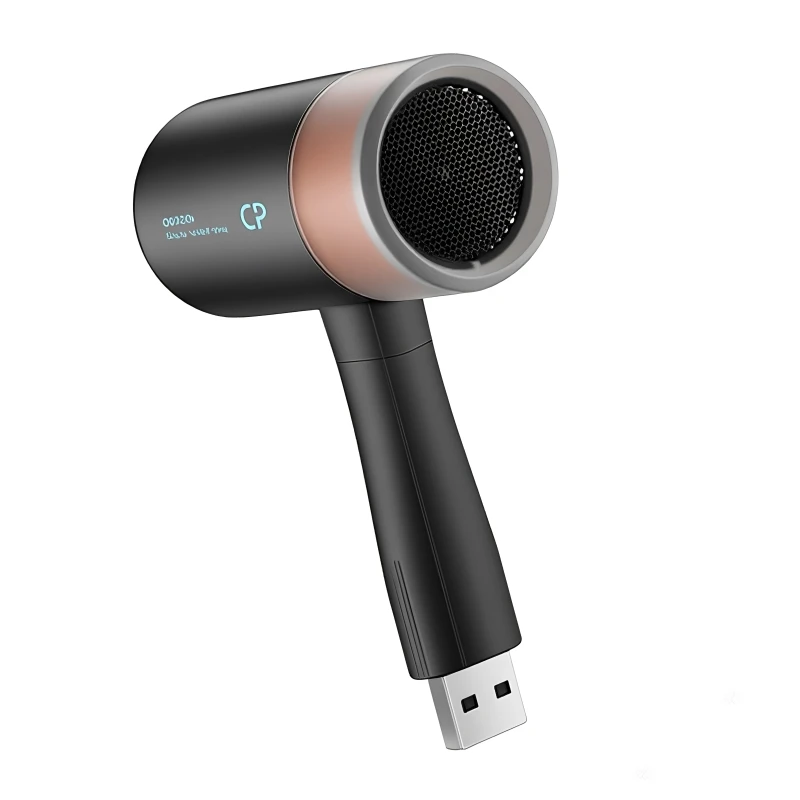 홈 오피스를 위한 휴대용 팬 강력한 38000RPM USB 3 속도 설정 10.5M/S 바람 출력