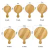 6/7/8/9/10 Inch Bamboo Wooden Pizza Board Round with Handle Pizza Baking Tray Pizza Stone Cutting Board 6