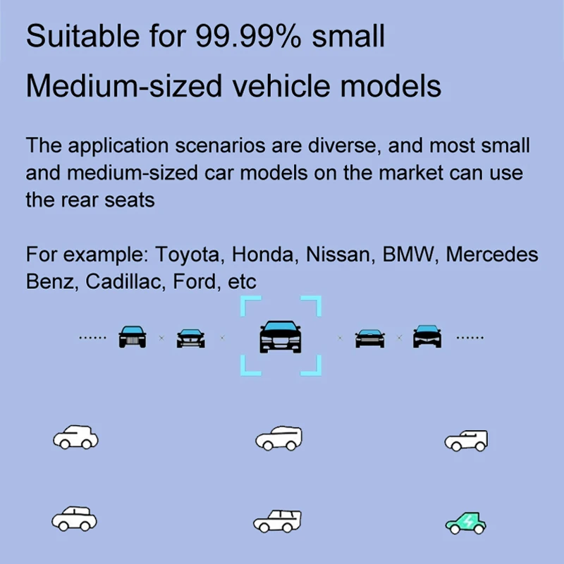 Universal Car Bed Camping Mattress Car Rear Seat Travel Bed Accessories Head Block Fill Gap Mattresses Honda/Tesla Model Y/3