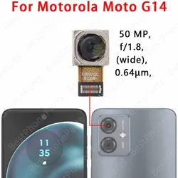 Enhanced Smartphone Camera Module Flex Cable - Front and Back Selfie/Main Lens Replacement Parts (Moto G14 Main)