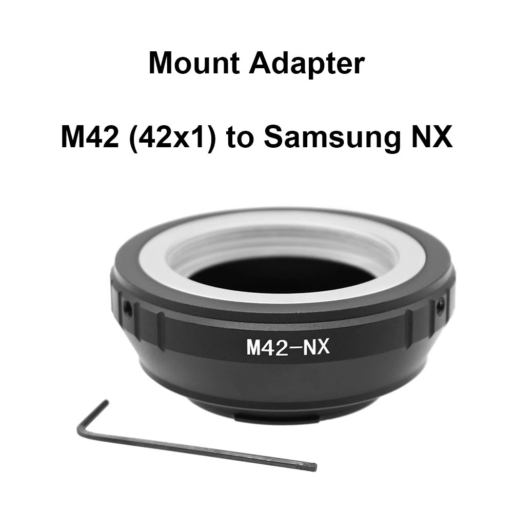 M42-Nx Per Obiettivo M42 (42X1)-Anello Adattatore Per Montaggio Samsung Nx M42-Samsung Per Samsung Nx1 Nx10 Nx100 Ecc.